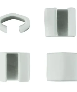 LEADERFINS Accessoire Palme^Clips de montage Blanc Hard