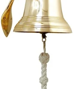 DéCOMARINE Cloche laiton poli