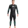 ARENA Nage En Mer|Triathlon^Combinaison Powerskin storm coral blue - Homme