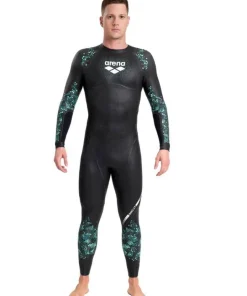 ARENA Nage En Mer|Triathlon^Combinaison Powerskin storm coral blue - Homme