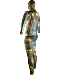 DENTY SPEARFISHING Combinaison Chasse Sous-Marine^Combinaison de chasse sous marine Anaconda Marron Or 5 mm