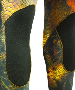 DENTY SPEARFISHING Combinaison Chasse Sous-Marine^Combinaison de chasse sous marine Anaconda Marron Or 5 mm