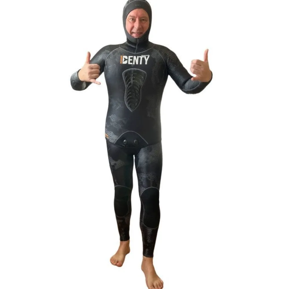 DENTY SPEARFISHING Combinaison Chasse Sous-Marine^Combinaison de chasse sous marine Anaconda gris 3 mm