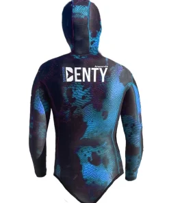 DENTY SPEARFISHING Combinaison Chasse Sous-Marine^Combinaison de chasse sous marine Femme Anaconda 5 mm Bleu