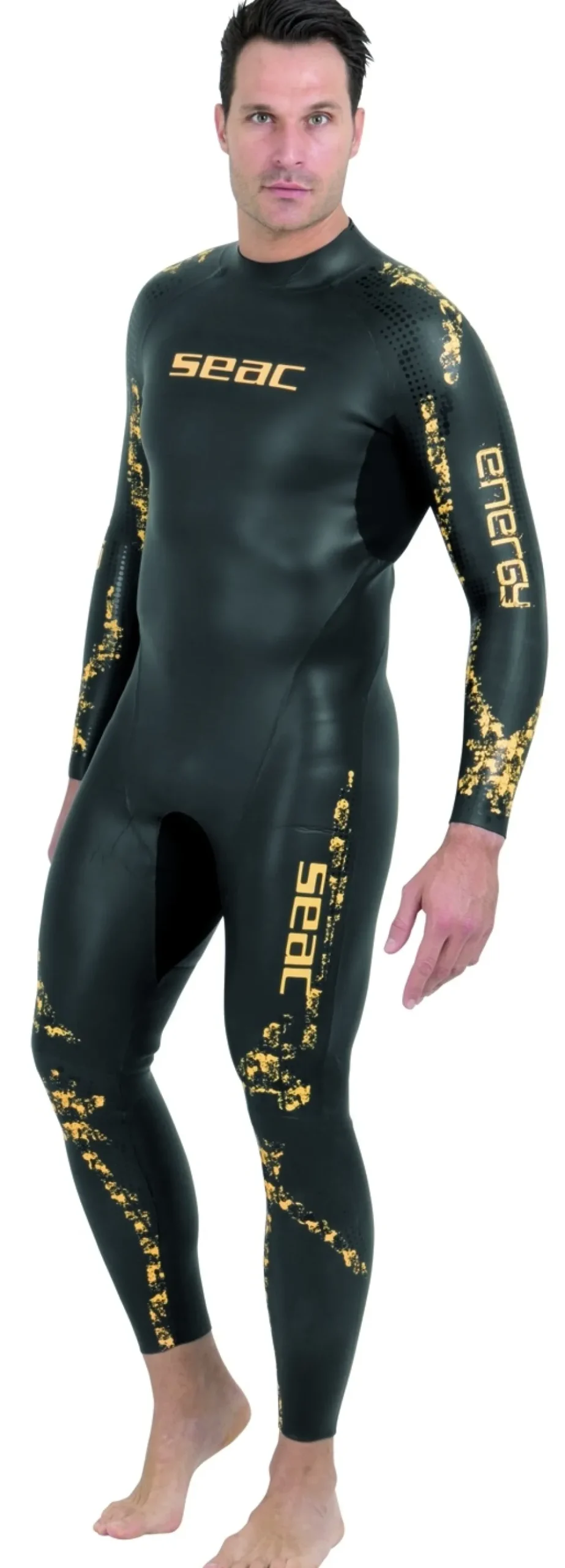 SEAC SUB Nage En Mer|Triathlon^Combinaison de nage apnée Homme Energy 2 mm