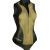 Femme C4 Combinaison de nage Aurea sans manche - 2 mm