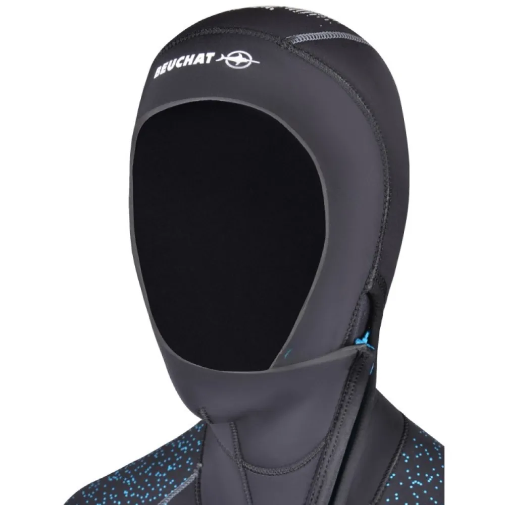 BEUCHAT Combinaison Humide^Combinaison de plongée Focéa Comfort 6 Cagoule - Femme - 7 mm
