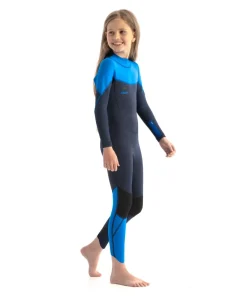 Femme JOBE Combinaison enfants Boston 3/2 Back Zip Bleu