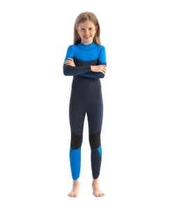 Femme JOBE Combinaison enfants Boston 3/2 Back Zip Bleu