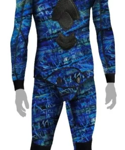 EPSEALON Combinaison Chasse Sous-Marine^Combinaison BLUE Fusion Camo 3 mm