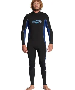 Homme BILLABONG Combinaison homme Absolute 3/2 Back zip - Dark Royal