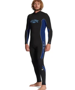Homme BILLABONG Combinaison homme Absolute 3/2 Back zip - Dark Royal
