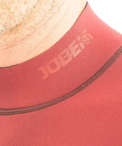 Homme JOBE Combinaison homme Perth 3/2 Back Zip Rouge