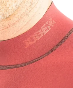 Homme JOBE Combinaison homme Perth 3/2 Back Zip Rouge