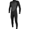 Homme O'NEILL Combinaison Homme Reactor 3/2 mm back zip Noir