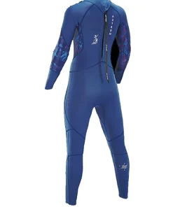 AZTRON Combinaison Surf Femme|Combinaison Paddle^Combinaison intégrale Femme Aurora| 3/2 mm | Back zip