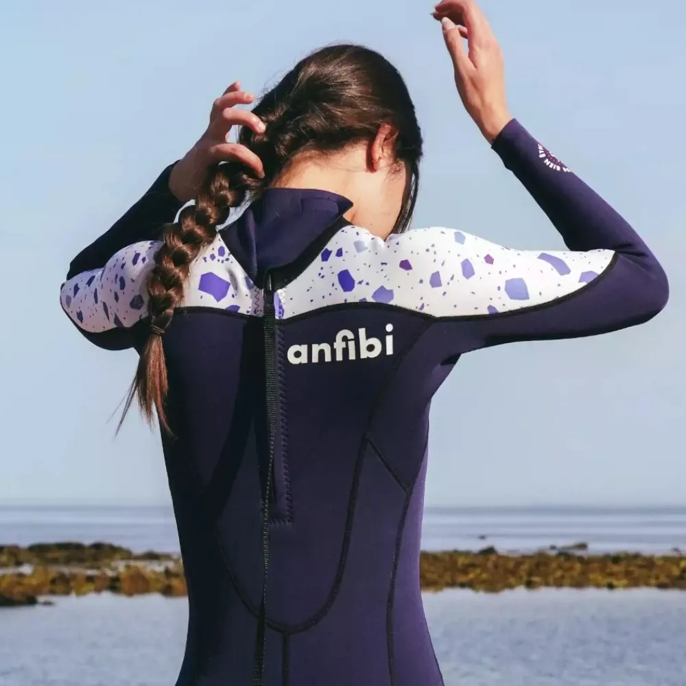 MELLOW SEA Combinaisons Longe-Côte^Combinaison longe cote Femme Anfibi by Double Zip 3-2 mm