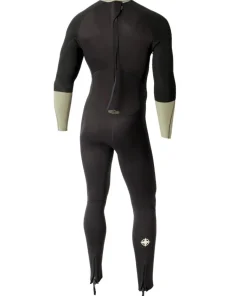 OCEAN STEP Combinaisons Longe-Côte^Combinaison longe cote homme Dualzip Steamer 3/2mm Noir-Olive