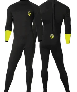 WAVE POWER Spécial Enfant^Combinaison néoprène enfant garçon 4/3mm Black/Fluro Yellow