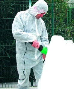 VDM Outillage, Bricolage, Droguerie^Combinaison -  jetables polypropylène blanche