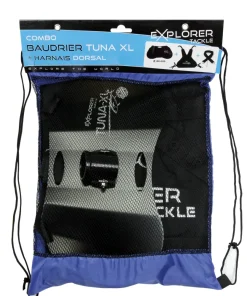 EXPLORER TACKLE Combos Harnais et Baudrier Combo Dorsal Tuna XL