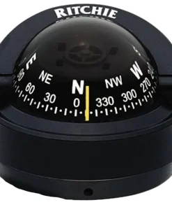 RITCHIE Compas de Navigation Explorer sur fût Noir