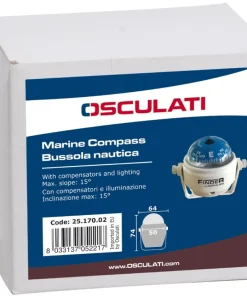OSCULATI Compas De Navigation^Compas Finder sur étrier, éclairage et compensateur