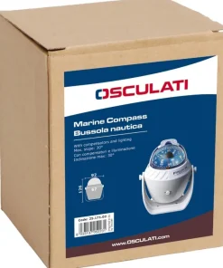 OSCULATI Compas De Navigation^Compas Finder sur étrier, éclairage et compensateur