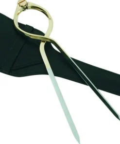 EUROMARINE Compas Lyre en laiton et pointes inox