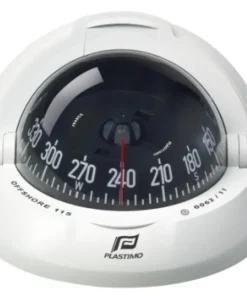 PLASTIMO Compas De Navigation^Compas Offshore 115 blanc à encastrer
