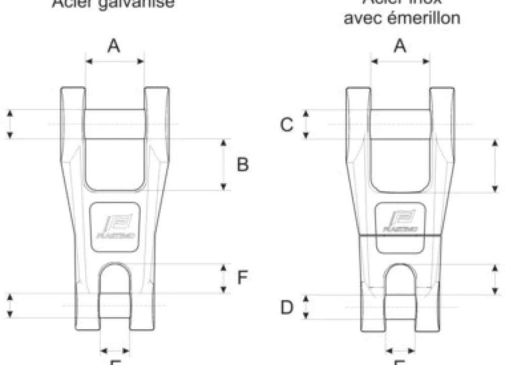 PLASTIMO Chaine Marine Et Accessoires^Connecteurs chaîne-ancre Inox