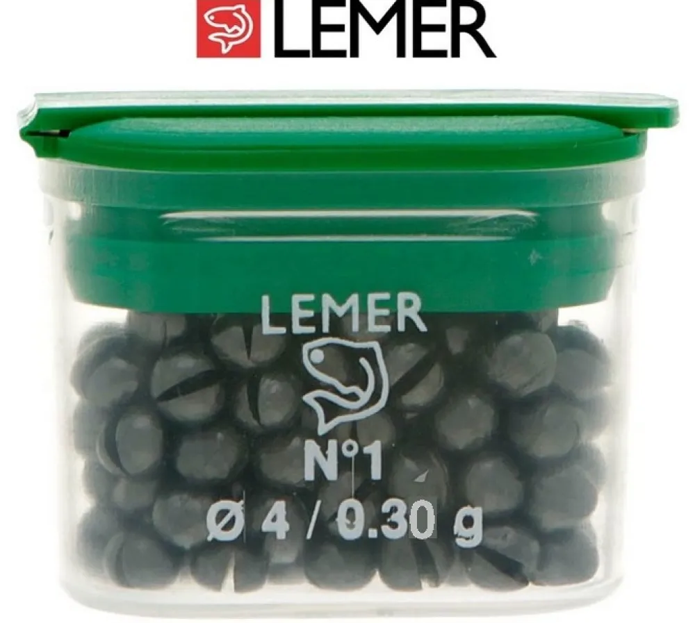 LEMER Conteneur Plombs Super doux verts 30 gr
