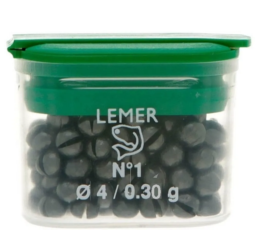 LEMER Conteneur Plombs Super doux verts 30 gr