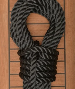 MEYER SANSBOEUF Cordage Meyer Sanboeuf BlackGear Polyester MS-215 Noir 18 mm