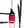 AQUA DESIGN Sécurité Canoë Kayak^Corde de sécurité Throwbag avec ceinture Rouge 15 mètres