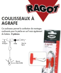 RAGOT Coulisseaux à Agrafe