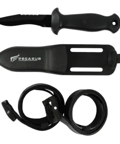 PEGASUB Couteau chasse sous marine Kukri 9 cm