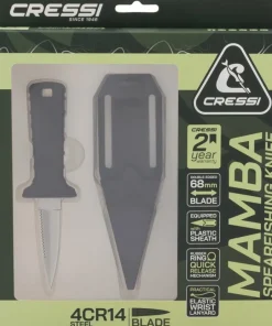 CRESSI-SUB Couteau De Chasse Sous Marine^Couteau Chasse sous marine Cressi Mamba Teflon