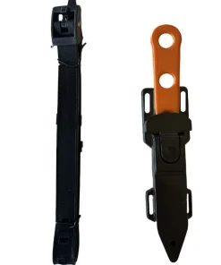 DENTY SPEARFISHING Couteau de mollet peinture titane Denty