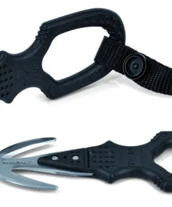 BEST DIVERS Couteaux^Couteau de plongée Coupe fil Double Noir
