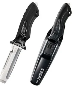 TUSA Couteau de plongée X-Pert II Noir