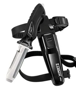 TUSA Couteau de plongée X-Pert II Noir