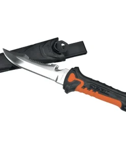 SEAC SUB Couteaux|Couteau De Chasse Sous Marine^Couteau Rapid Noir/Orange