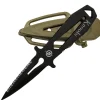 SIGALSUB Couteau De Chasse Sous Marine^Couteau Kenobi Noir