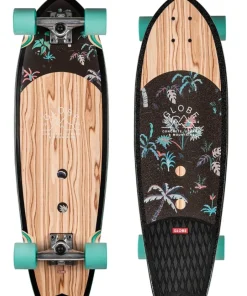 GLOBE Cruiser skateboard Olivewood/Neon Jungle 30