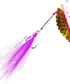 SUISSEX Cuiller Tournante XL Bucktail Rainbow Trout - n°5| Leurres Carnassier