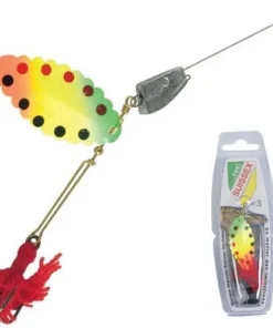 SUISSEX Leurres Carnassier^Cuiller Tournante Plombée Fun Fluo