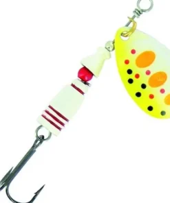 SUISSEX Leurres Truite^Cuiller Tournante UV Chartreuse Amago