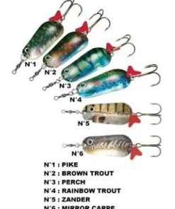 DAM Leurres Carnassier^Cuillers de pêche Ondulantes Super Natural Blinker 6 gr / 32 mm