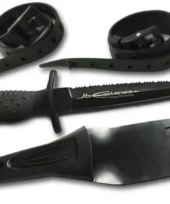 EPSEALON Couteau De Chasse Sous Marine^Dague Silex Titanium
